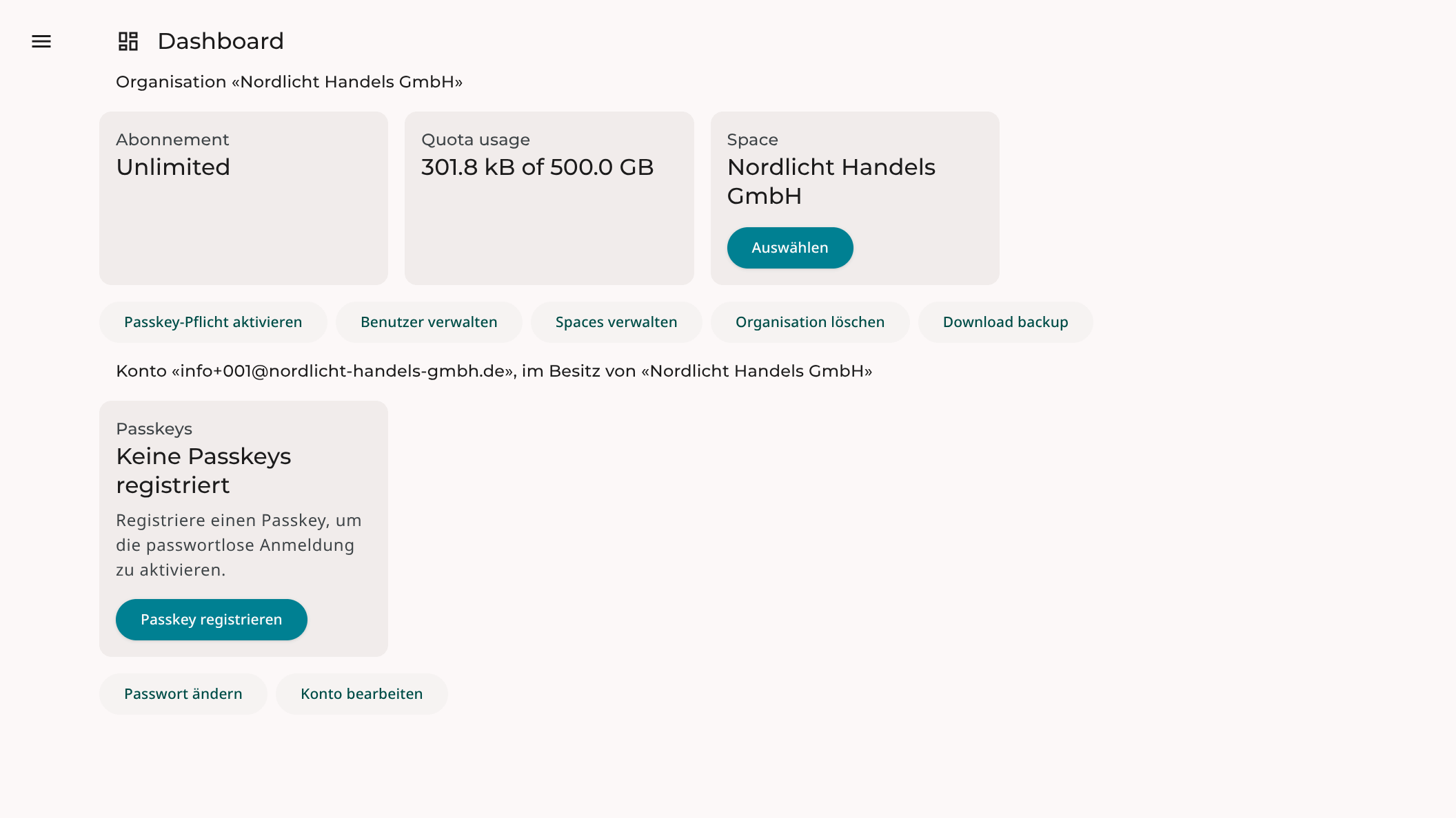 Screenshots of SimpleDMS on a large tablet
